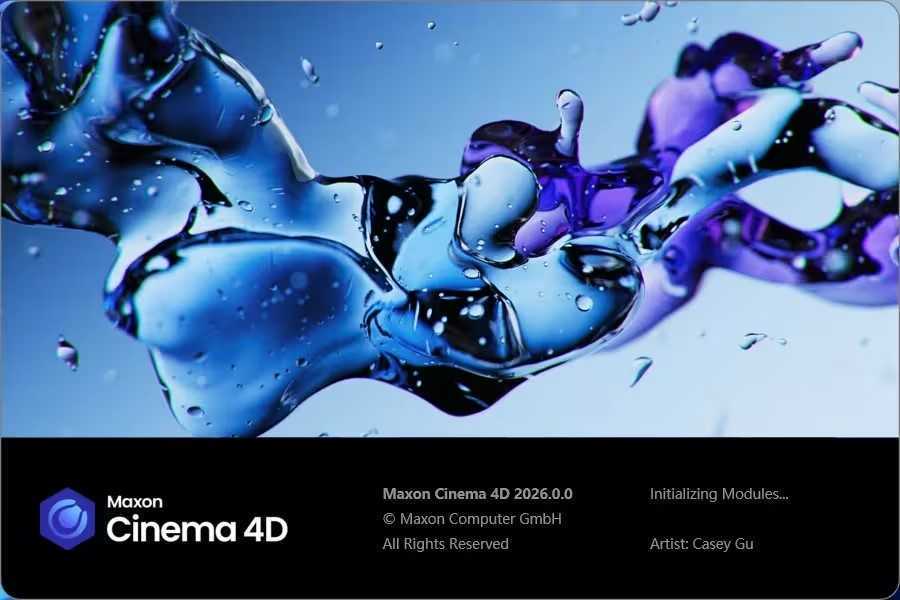C4D动画制作 | Maxon Cinema 4D v2026.3.3 C4D2026 中文激活版 第1张